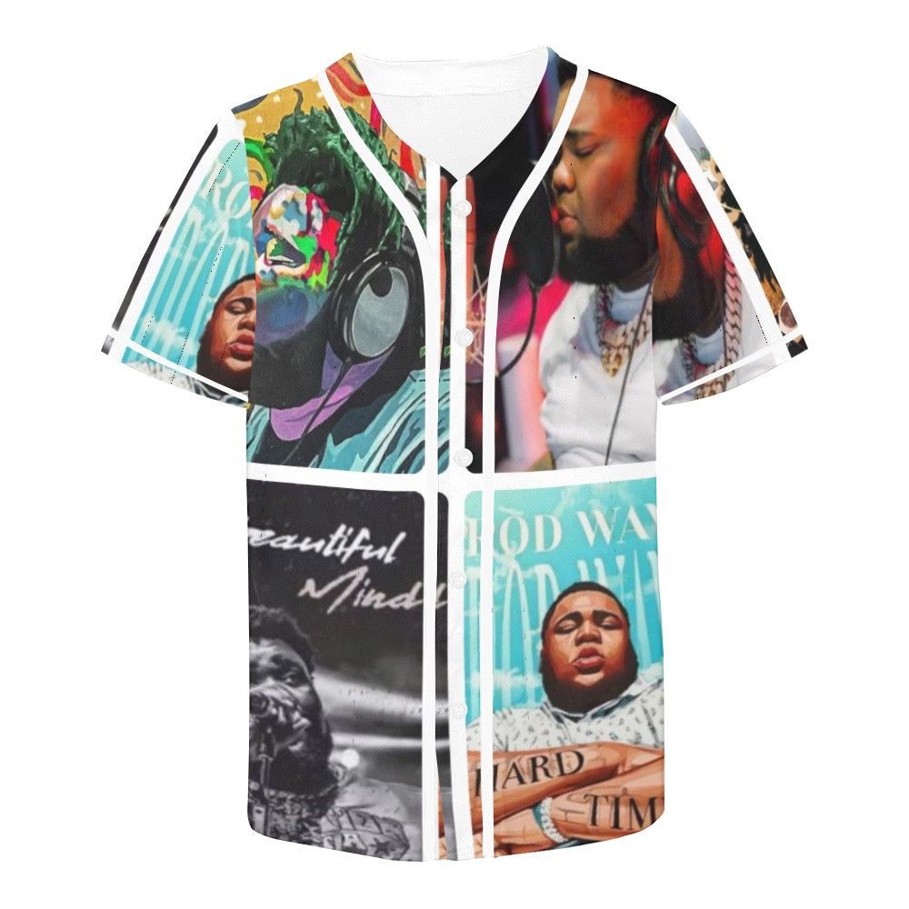 All Over Print Baseball Jersey for Men