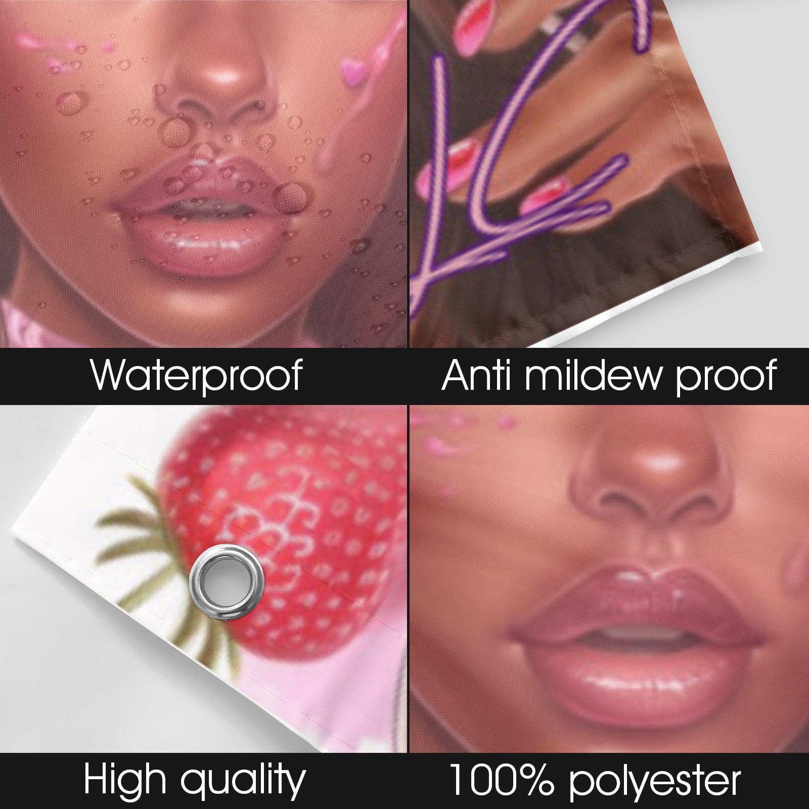 Shower Curtain 66"x72"