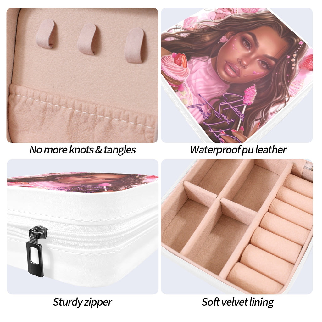 Custom Printed Travel Jewelry Box