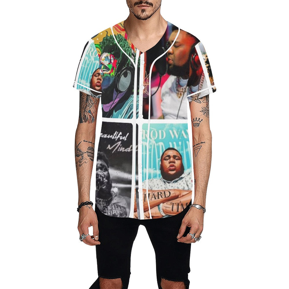 All Over Print Baseball Jersey for Men