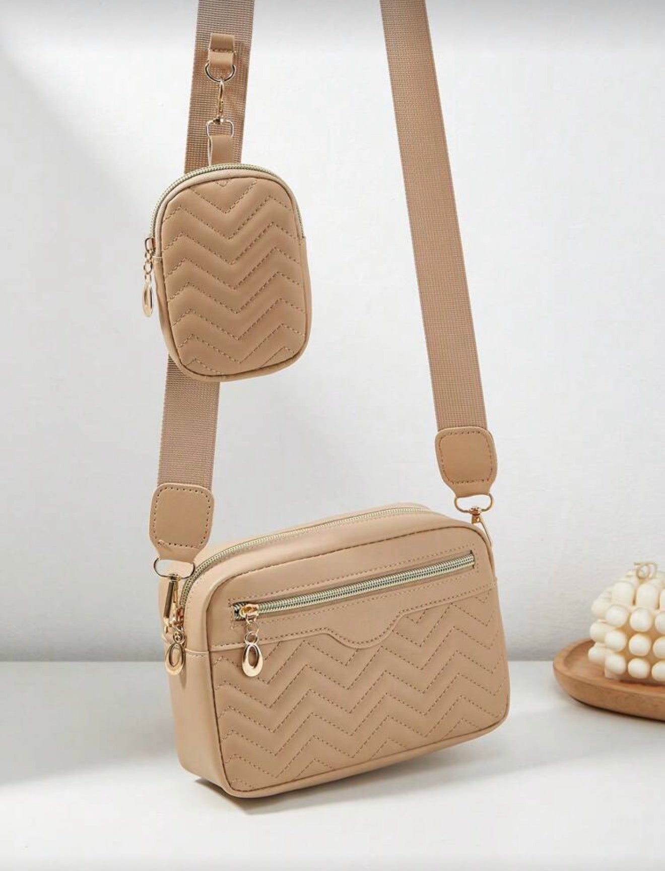 Women's Small Square Crossbody Bag & Coin Purse