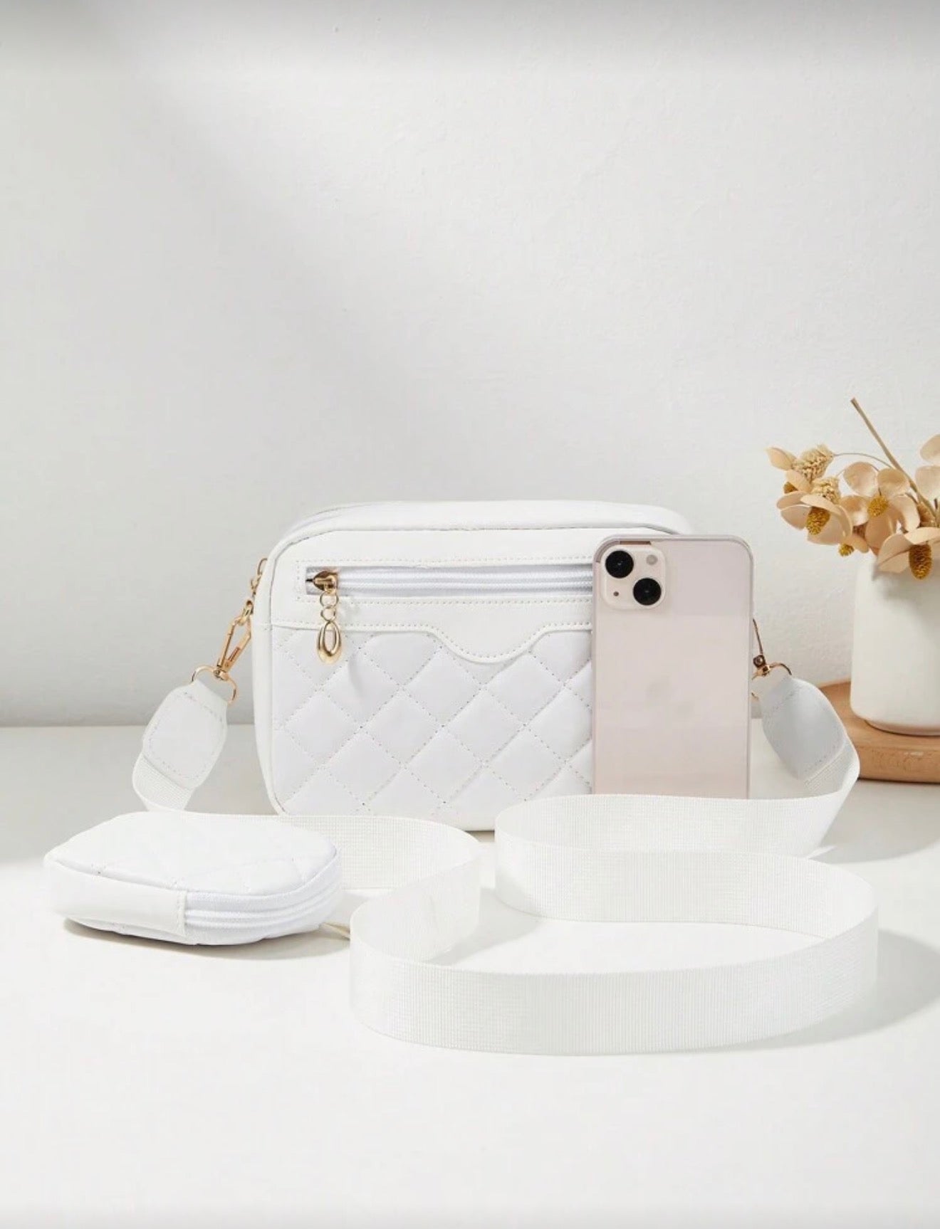 Women's Small Square Crossbody Bag & Coin Purse