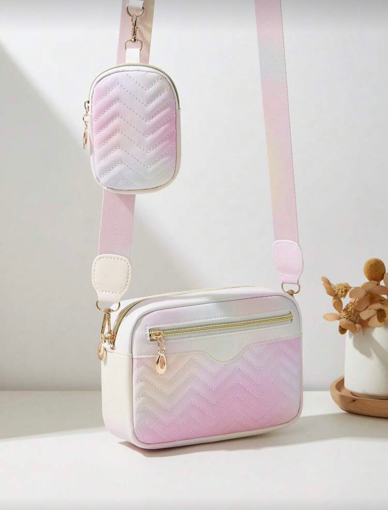 Women's Small Square Crossbody Bag & Coin Purse