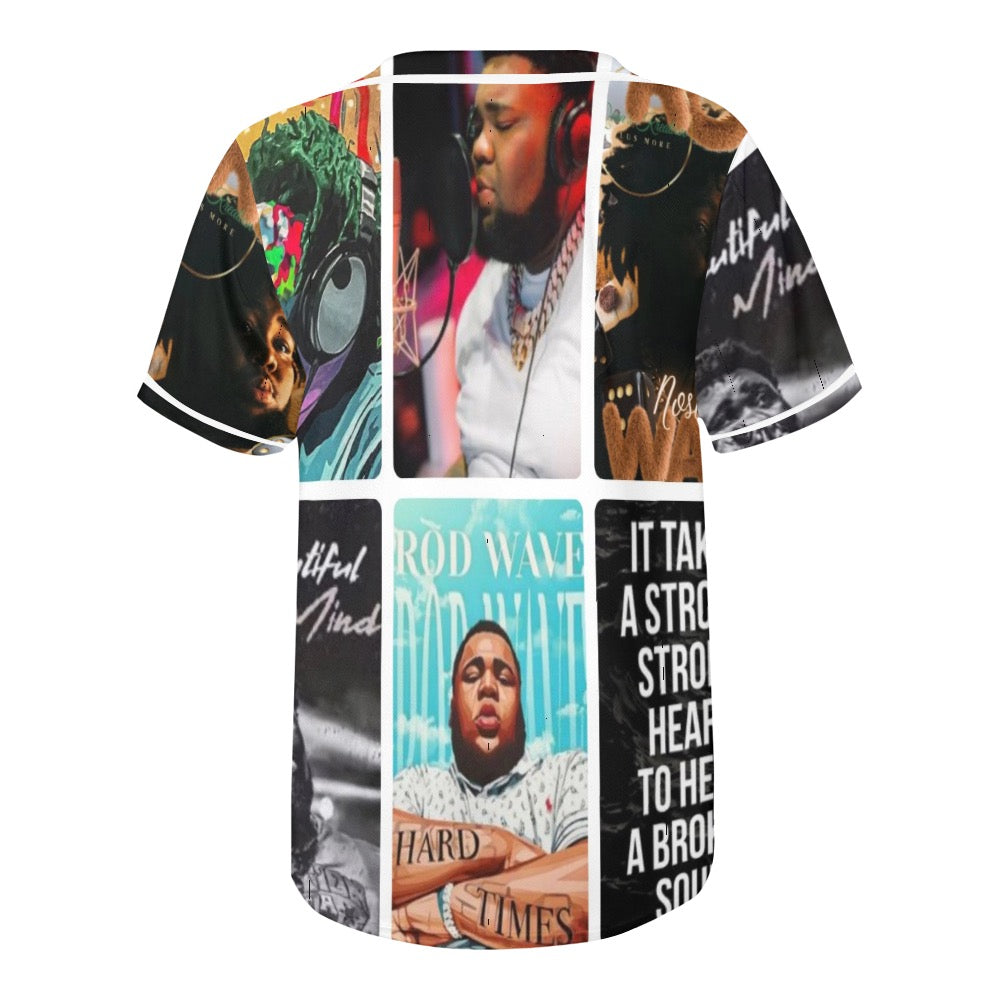 All Over Print Baseball Jersey for Men